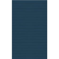 Panneau de douche Kinewall Design 100x202 cm Lambris horizontal bleu nuit