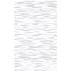 Panneau de douche Kinewall Design 100x202 cm Vagues horizontales