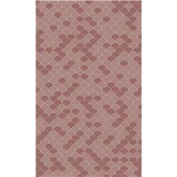 Panneau de douche Kinewall Design 100x202 cm Ecaille tarracotta
