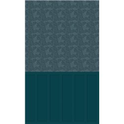 Panneau de douche Kinewall Design 125x202 xm Mixte bleu nuit + bleu exotica