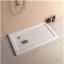 Receveur de douche Z11 rectangle bonde sur le côté Z1171 110x80 cm