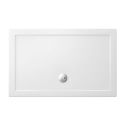 Receveur de douche Z11 rectangle bonde au milieu Z1181A 150x80 cm Anti-dérapant
