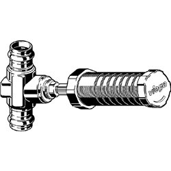 Easytop-Vanne à siège droit encastrée avec SC-Contur 755591  Ø 15 mm