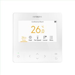 Contrôleur Couleurs Design filaire pour unité de climatisation Hitachi