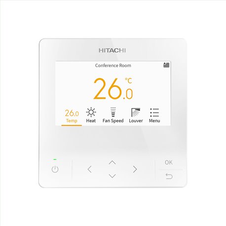Contrôleur Couleurs Design filaire pour unité de climatisation Hitachi