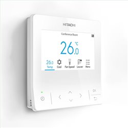 Contrôleur Couleurs Design filaire pour unité de climatisation Hitachi