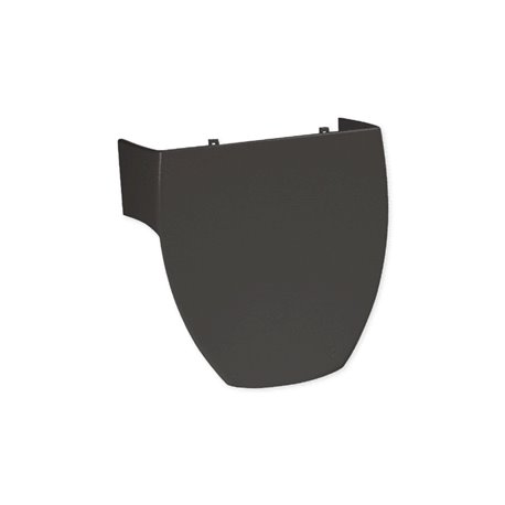 Lot de 2 tés de dérivation pour TerCia TA-C45 134x55 164x55 et 200x55 noir