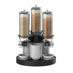 Distributeur de céréales CDCR3 rotatif 3 tubes
