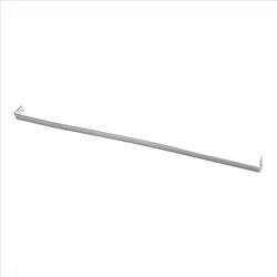 Barre porte-serviettes 102x5 cm pour radiateur horizontal