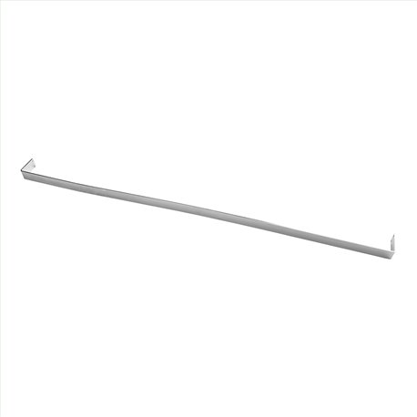 Barre porte-serviettes 102x5 cm pour radiateur horizontal