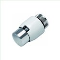 Tête thermostatique chromée pour radiateur H2O