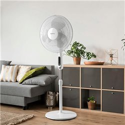 Ventilateur sur pied KALIS 40 Watts Blanc
