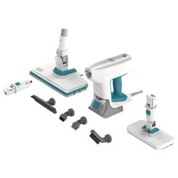 Balai vapeur SteamSystem BHSM15FX08QS 0,5 Litre blanc et turquoise