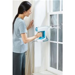 Balai vapeur SteamSystem BHSM15FX08QS 0,5 Litre blanc et turquoise
