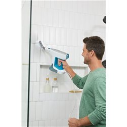 Balai vapeur SteamSystem BHSM15FX08QS 0,5 Litre blanc et turquoise