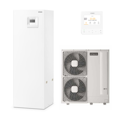 Pompe à chaleur Yutaki H Combi R32 11 kWatts Monophasé 220 L Pompe à chaleur Yutaki H Combi R32 11 kWatts Monophasé 220 L