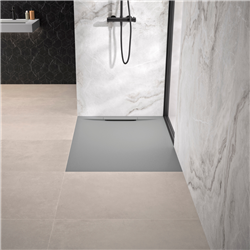 Receveur de douche Kineline Gris pierre  120x80 cm