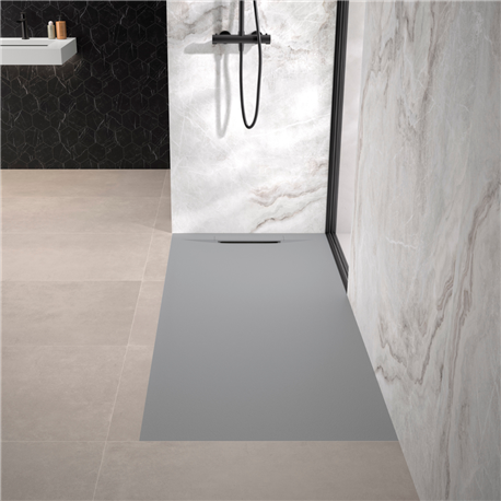 Receveur de douche Kineline Gris pierre  160x90 cm