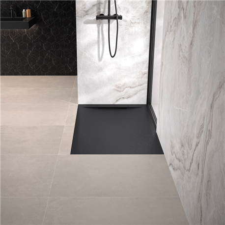Receveur de douche Kineline Noir 100x90 cm Receveur de douche Kineline Noir 100x90 cm