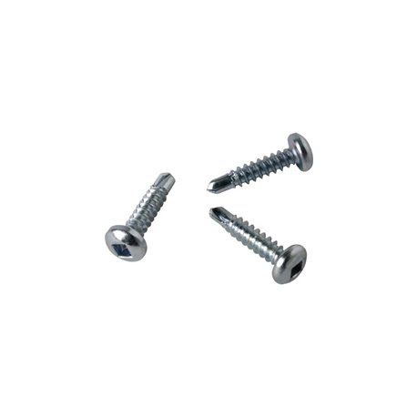 Boîte 500 vis autoforeuses tête carrées Ø4,2 mm L19 mm