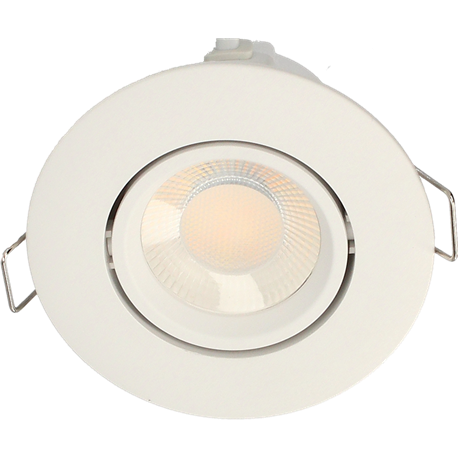 Spot Led Encastré pour Salle de Bain Orientable SPT651 5W 600 Lm  Température de Lumière Variable ARCHI 950111 Arlux