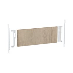 Plaque de montage lavabo 1 Robinetterie d'écoulement excentrée 90 - 105 cm