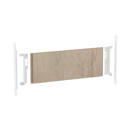 Plaque de montage lavabo 1 Robinetterie d'écoulement excentrée 90 - 105 cm