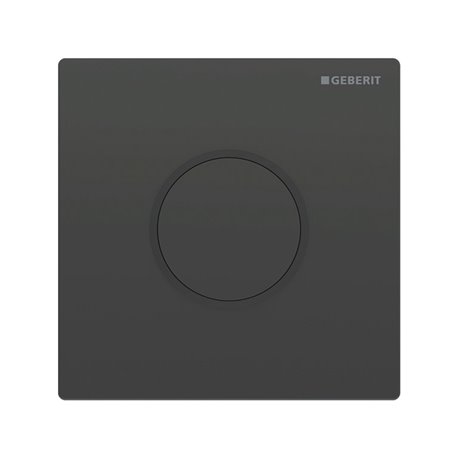 Commande urinoir Noir Anneau Noir mat