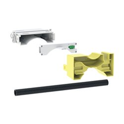 Kit boîtier Power & Connectavec tablette intermédiaire et borne de raccordement