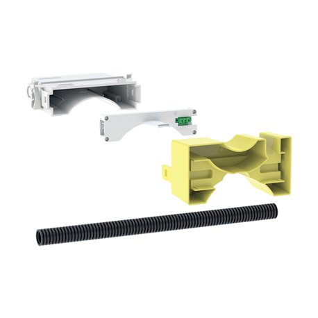 Kit boîtier Power & Connectavec tablette intermédiaire et borne de raccordement