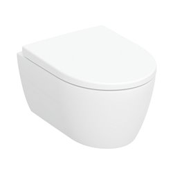 WC suspendu iCon compact 360x378x490 mm Sans bride