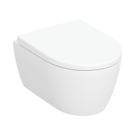 WC suspendu iCon compact 360x378x490 mm Sans bride
