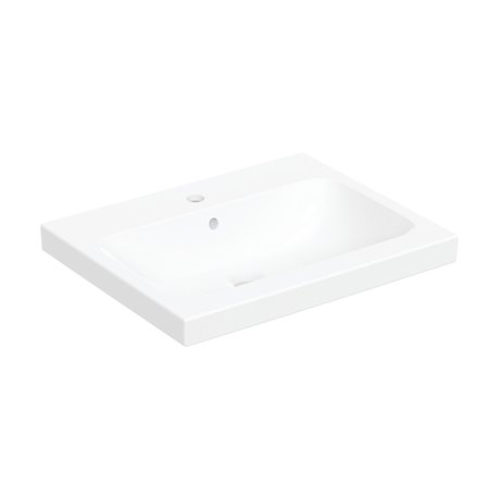 Vasque à poser iCon Light Rectangulaire 54 cm avec trop plein