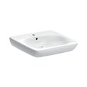 Lavabo Renova Comfort 60 cm 1 trou et 1 trop plein