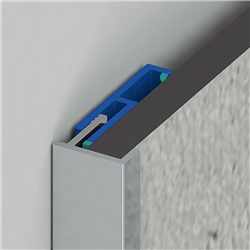 Lot de 2 Profilés en U Kinewall Start 216 cm Blanc