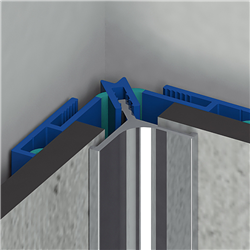 Profilé en L Kinewall Start 216 cm Argent brillant