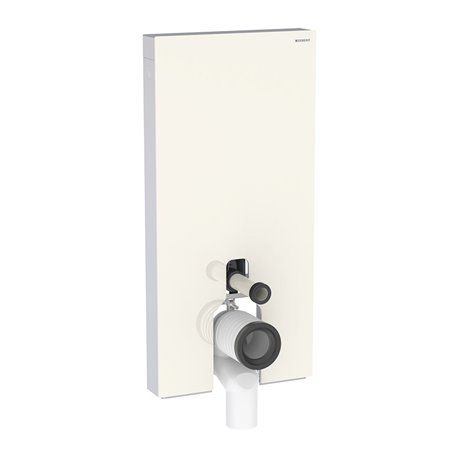 Panneau sanitaire Monolith WC sol Verre sable gris / aluminium 101 cm Panneau sanitaire Monolith WC sol Verre sable gris / aluminium 101 cm