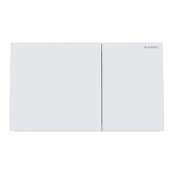 Plaque de déclenchement Sigma70 Blanc mat 