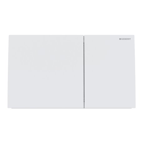 Plaque de déclenchement Sigma70 Blanc mat 