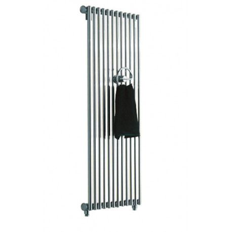 Radiateur eau chaude Kéva chromé Vertical simple HKO 1097 Watts - Réf : HKO-180-071