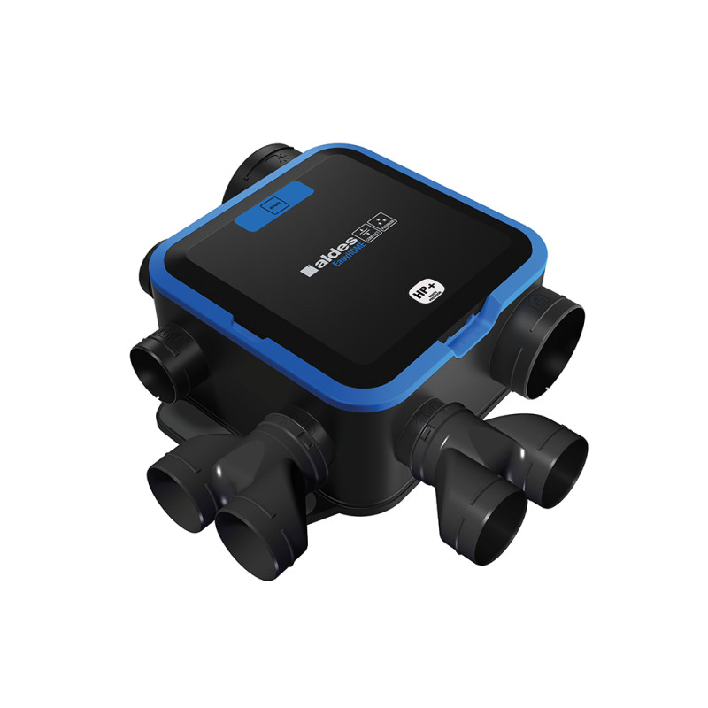 VMC hygroréglable EasyHOME Hygro Compact Premium Groupe Haute Pression + 11033025 Aldes