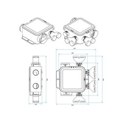 Kit VMC simple flux hygroréglable ALDES Easyhome hygro compact