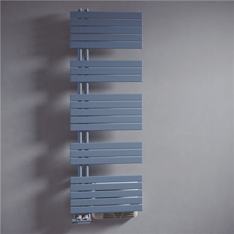 Sèche serviette eau chaude Soul_S 655+1000 Watts, Mât à gauche