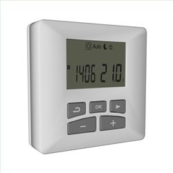 Sèche serviette électrique Jazz_S 750+1000 Watts, Mât à droite