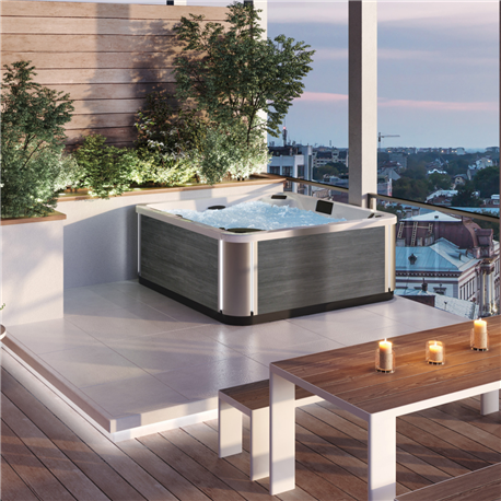 Tablier pour Spa A400-2 aspect bois foncé lumineux