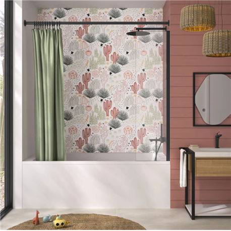 Pare-baignoire Gemini Transparent 40x148 cm