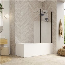 Volet pivotant pour pare-baignoire Hydra Cosmos 37,5x148 cm
