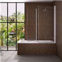 Pare-baignoire Orion Transparent 75x150 cm
