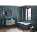 Pare-baignoire Orion Transparent 80x150 cm
