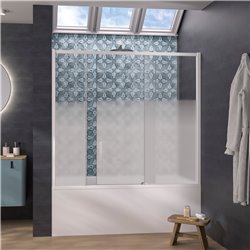 Pare-baignoire Pegasus Cosmos 160x150 cm